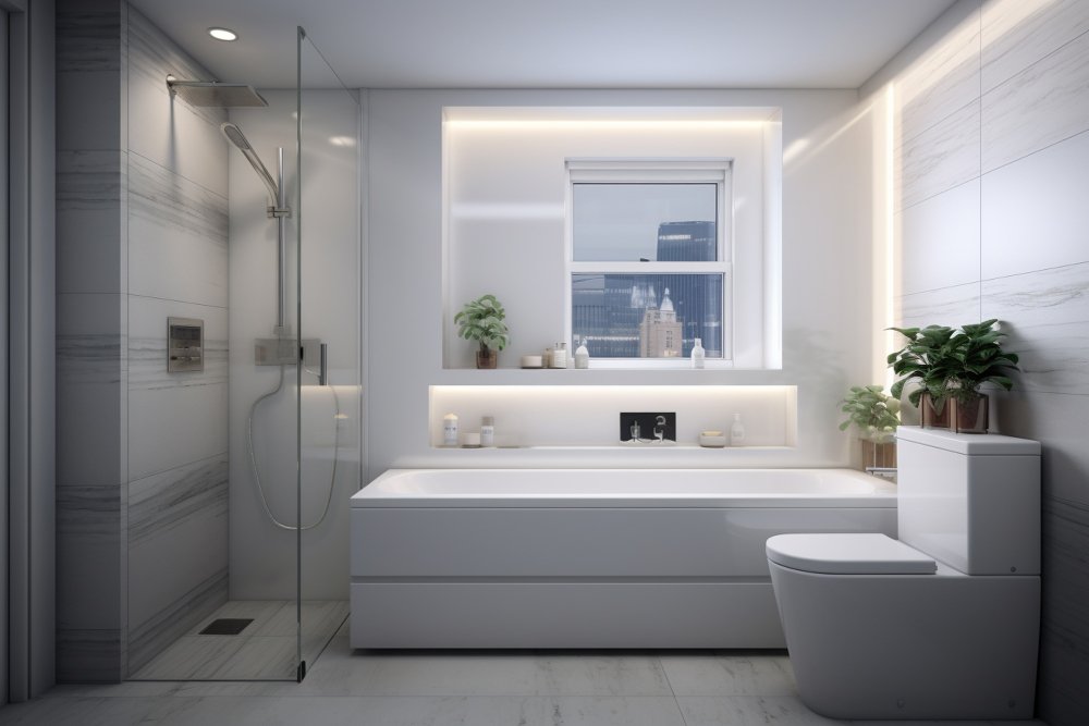 modern washroom